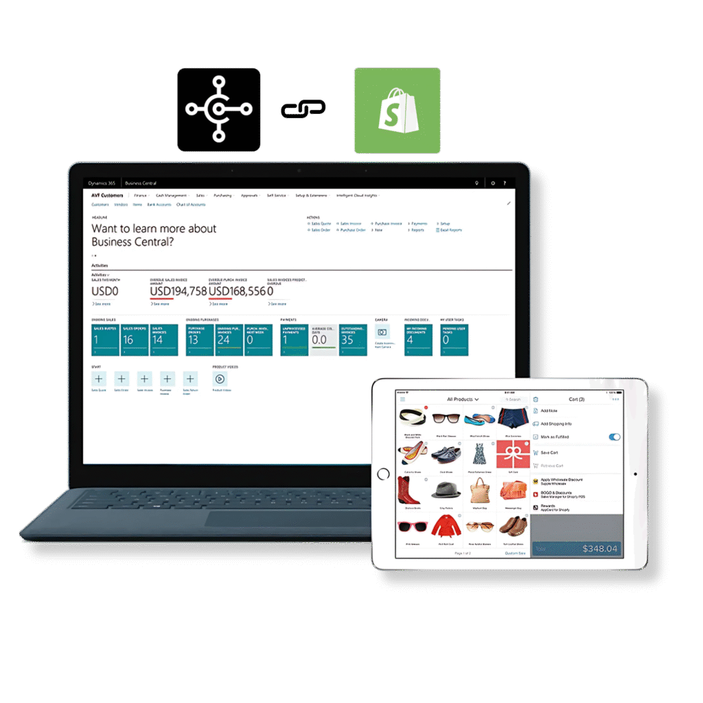 365 BC to Shopify integration