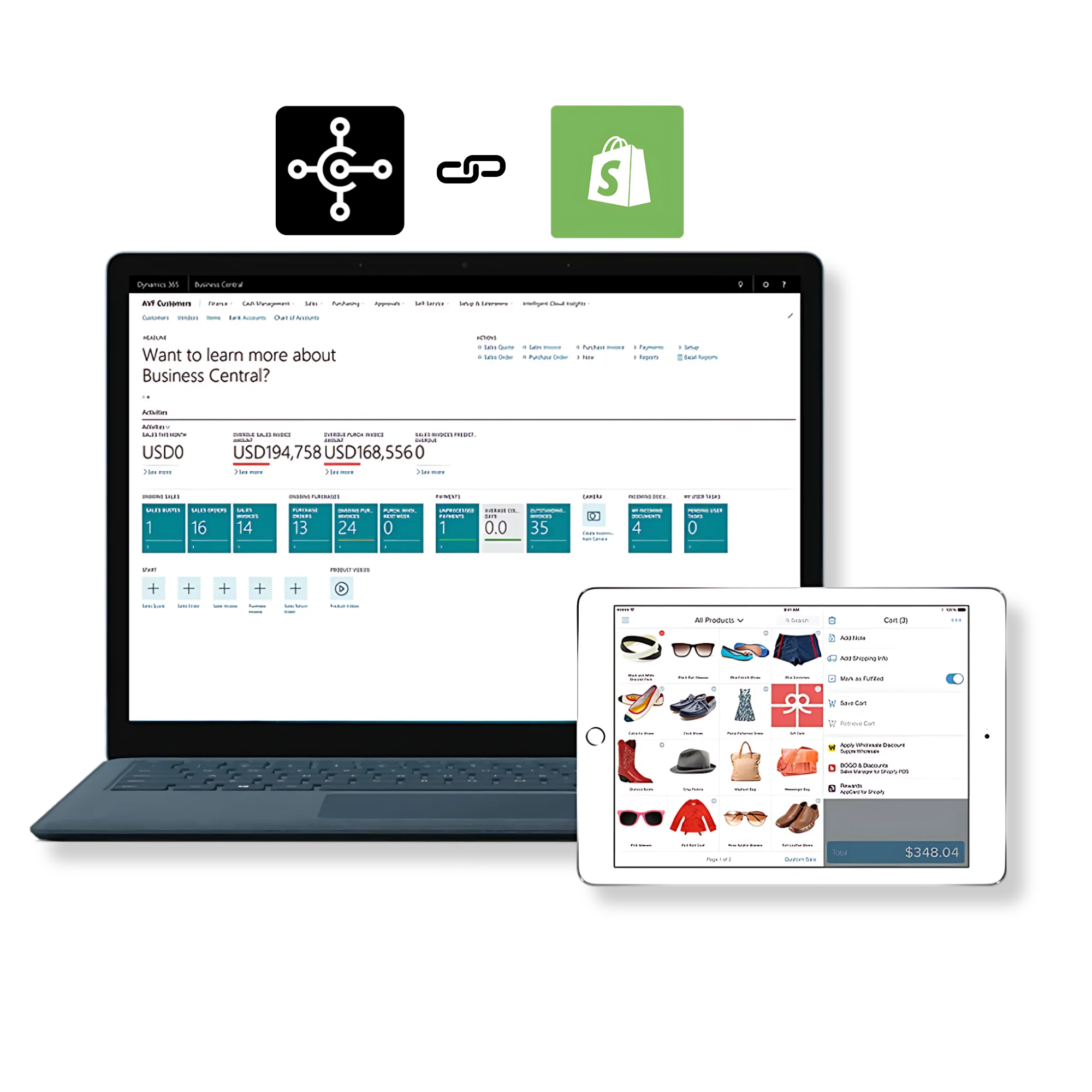 365 BC to Shopify integration