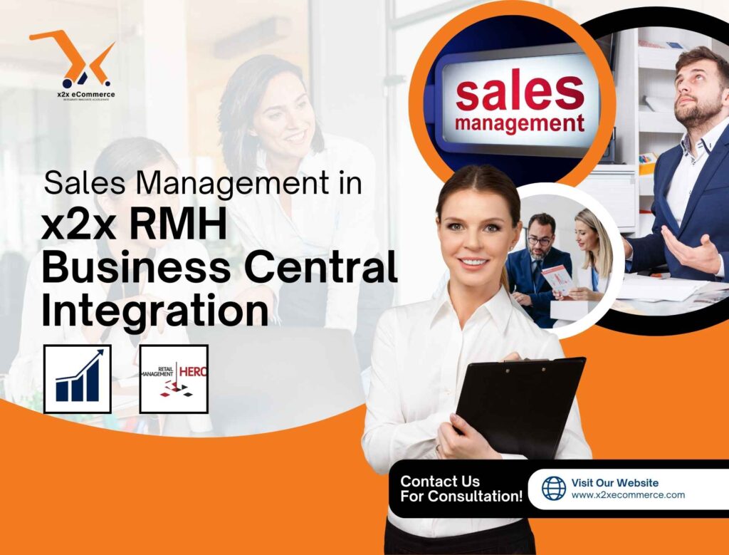 Sales Management in x2x RMH Business Central Integration