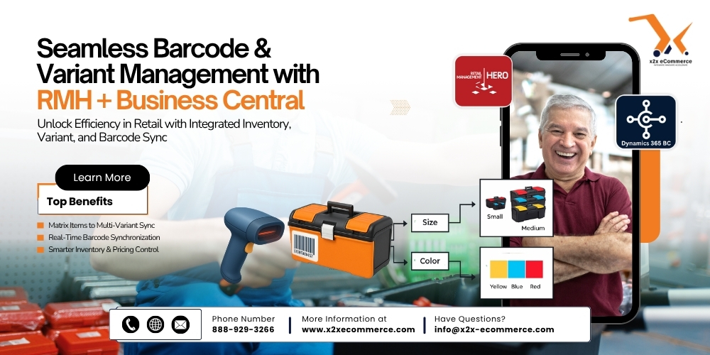 Handling Item Variants and Barcodes in RMH and Business Central Integrated Environment