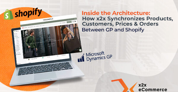 Inside the Architecture: How x2x Synchronizes Products, Customers, Prices & Orders Between GP and Shopify
