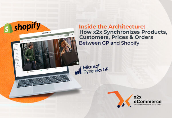 Inside the Architecture: How x2x Synchronizes Products, Customers, Prices & Orders Between GP and Shopify