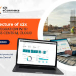 Architecture of x2x RMH Integration with Business Central Cloud 